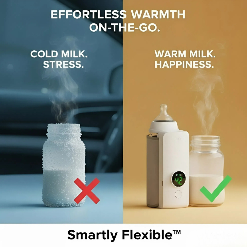 Smartly Flexible™ Portable Bottle Warmer